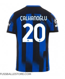 Günstige Inter Milan Hakan Calhanoglu #20 Heimtrikot 2023-24 Kurzarm